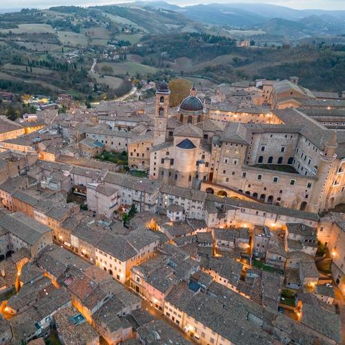 Middeleeuwse stad Urbino