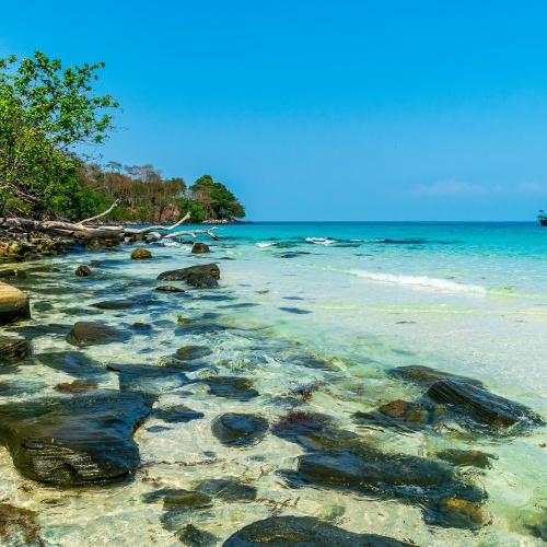 Koh Rong Sanloem, strand