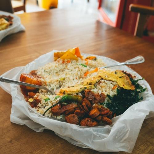 Sri Lankaans gerecht 'Kottu Roti'