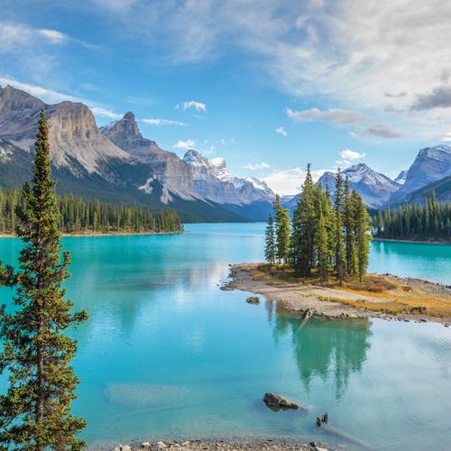 Maligne Lake, Jasper Nationaal Park