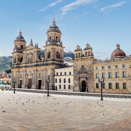 Het centrum van Bogotá