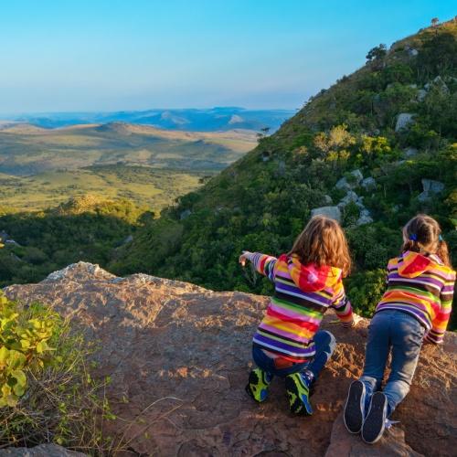 Kinderen in Zuid-Afrika