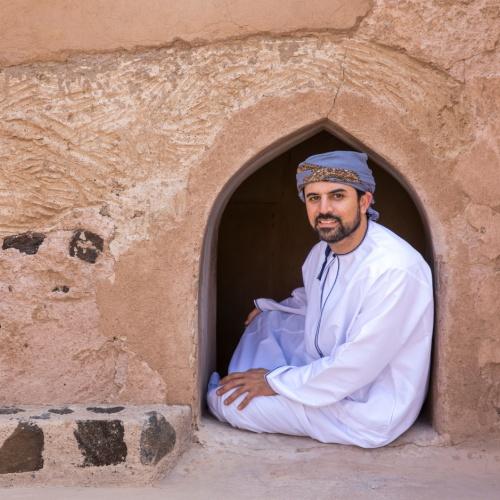 Omani in Jabreen Kasteel