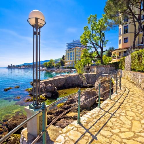 Opatija, Lungomare-promenade