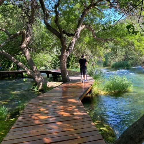 Krka, wandelpaden