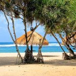 Nusa Dua strand Indonesië