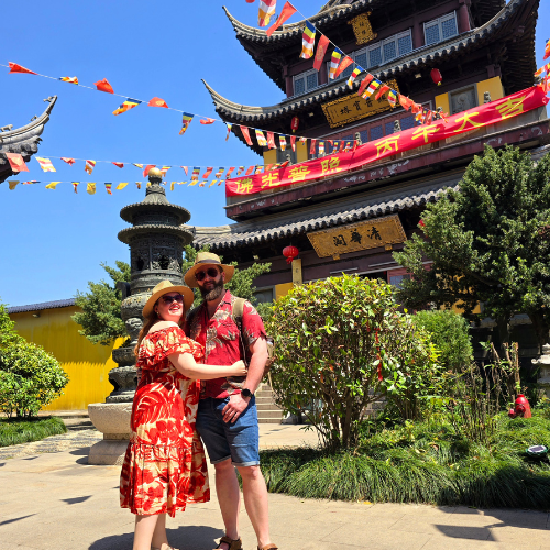 NRV reizigers in China
