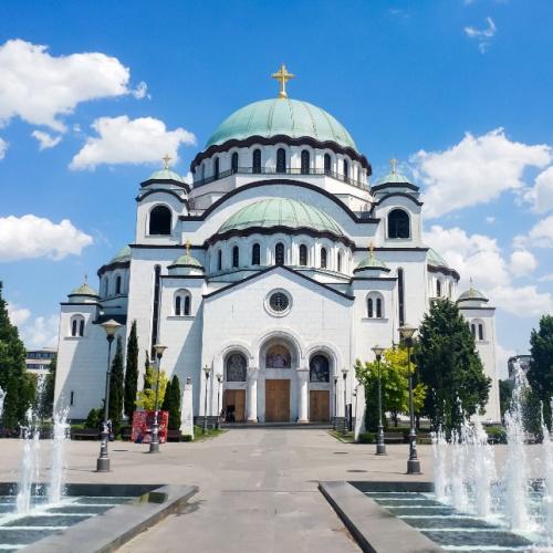 Het Sint-Sava kathedraal in Belgrado
