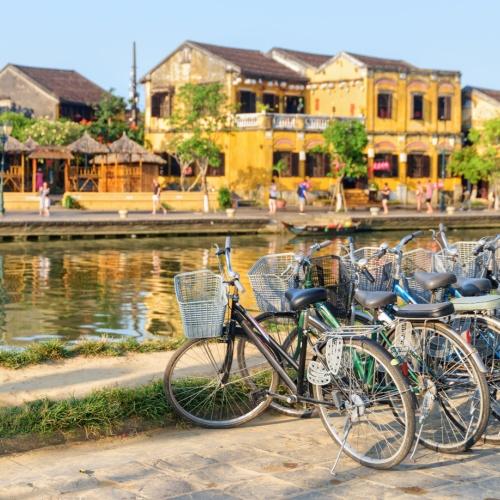 Fietsen door Hoi An