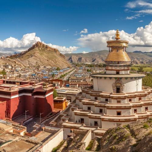 De Kumbum van Gyantse