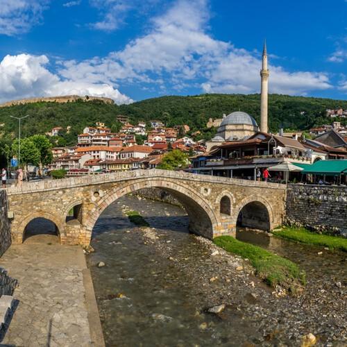 Ottomaanse stenen brug, Ura e Gurit, Prizren, Kosovo