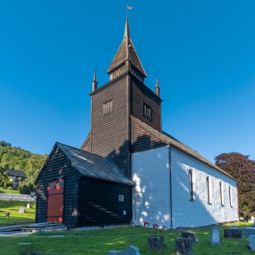 Leikanger Staafkerk, Noorwegen