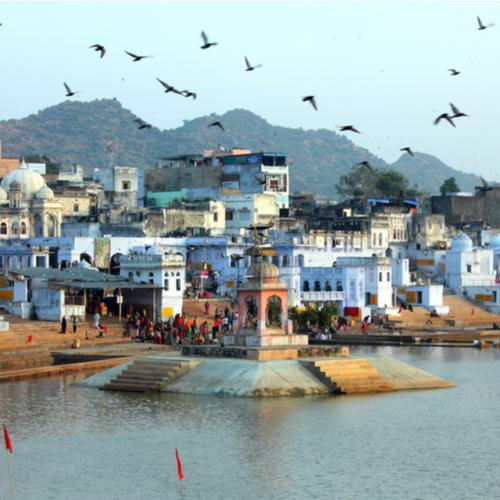 Het heilige Pushkarmeer, Pushkar
