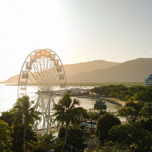 Zonsondergang in Cairns