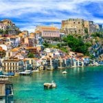 Kustlijn van Amalfi aan de Amalfikust