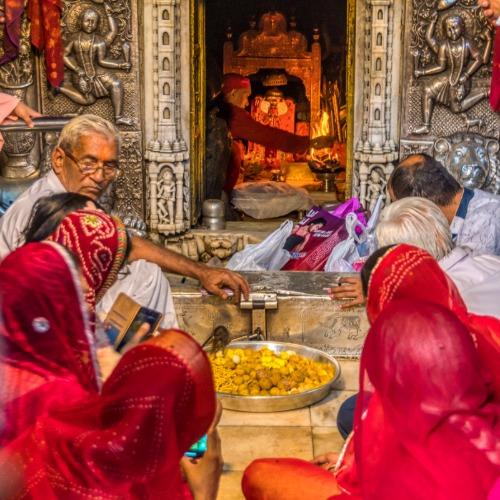 Reizigersfoto India Tempel
