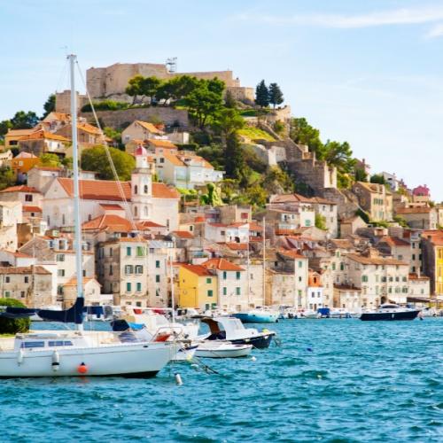 Sibenik, haven