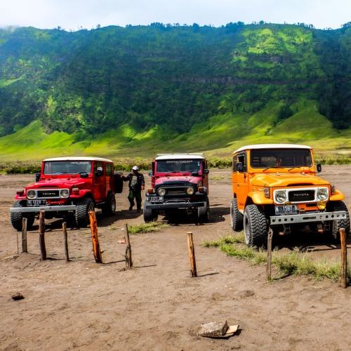 Jeeps Bromo excursie