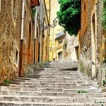 Piazza Armerina smalle straat
