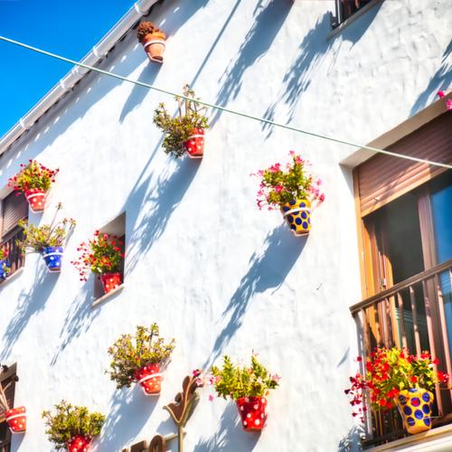 Conil de la Frontera, decoratie huizen