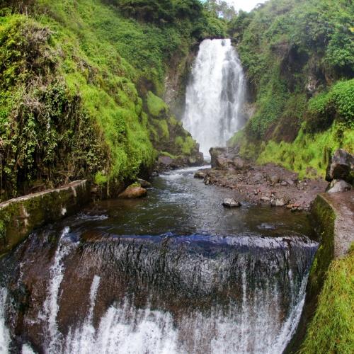 De peguche waterval