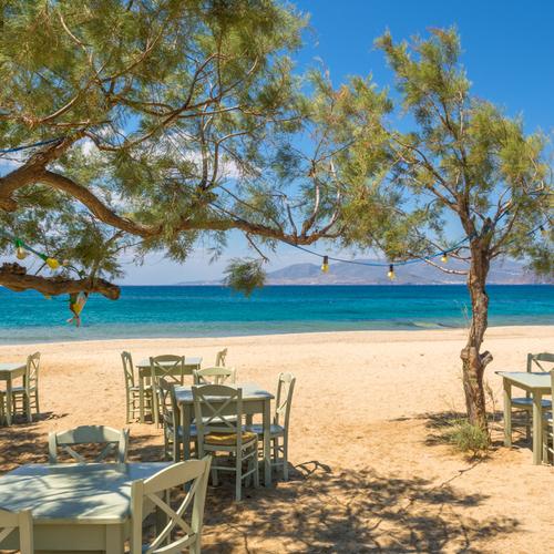 Plaka Beach op Naxos