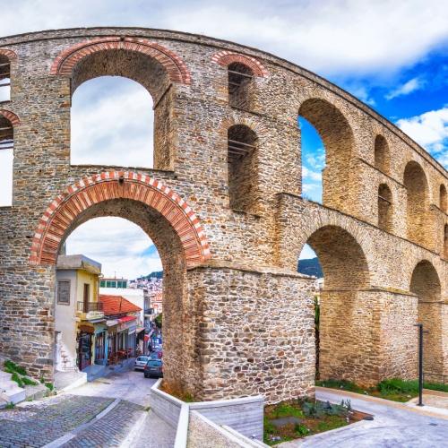 Kavala, middeleeuws aquaduct