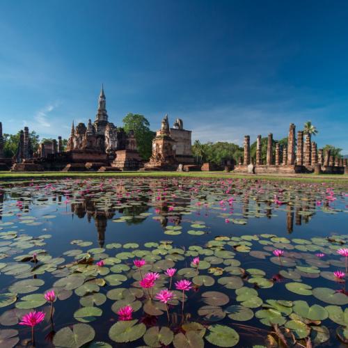 De historische stad Sukothai