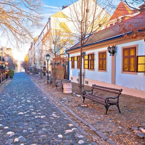Wijk Skadarlija in Belgrado