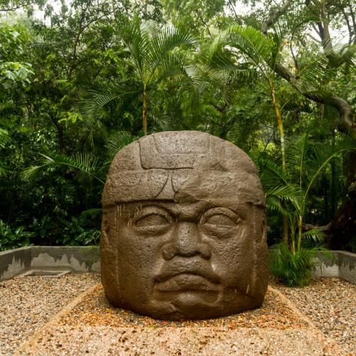 Villahermosa, beeld Museo La Venta