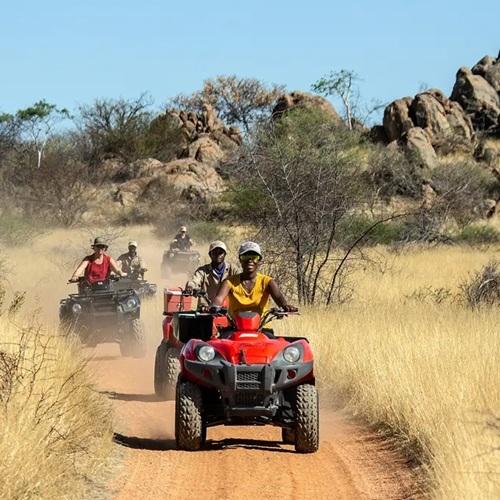 Damaraland, quad excursie