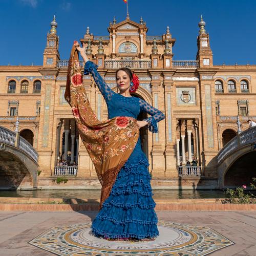Flamenco danser in Sevilla