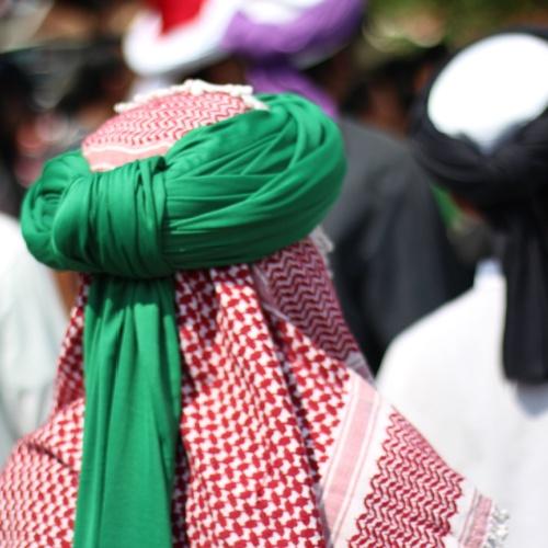 Traditionele kledij in Jordanië