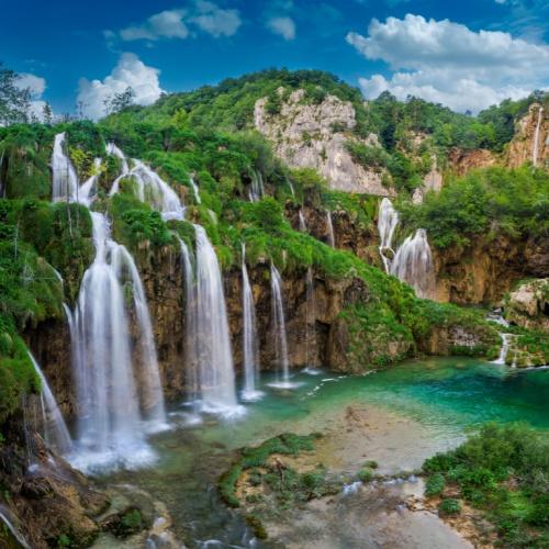 Nationaal Park Plitvice, watervallen 