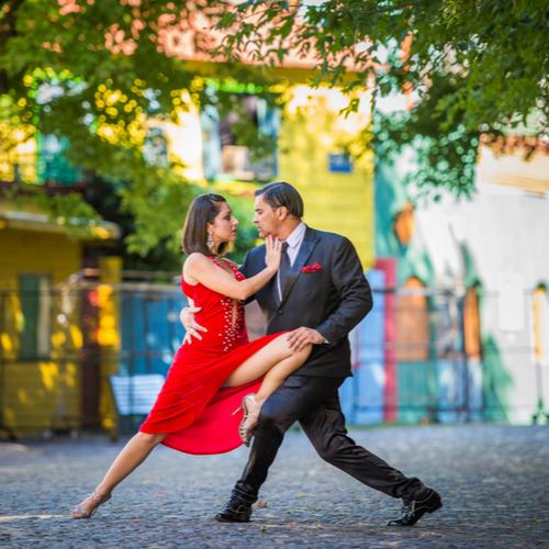 Tango dansers, Buenos Aires