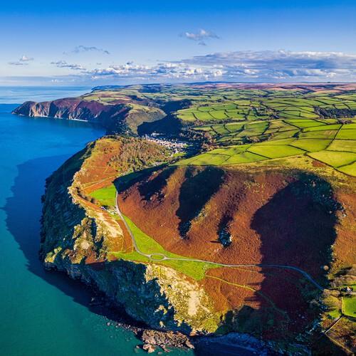 Exmoor Nationaal Park, Valley of The Rocks