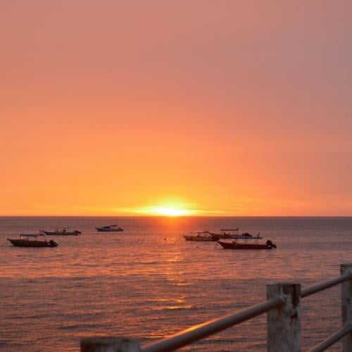 Tioman eiland, zonsondergang