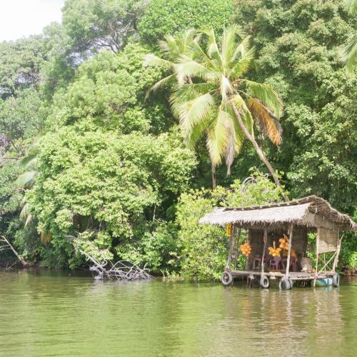 Boottocht over de Madu Ganga Rivier