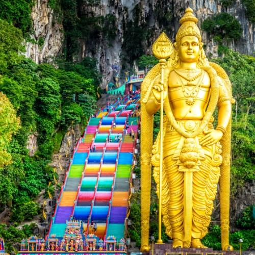 De indrukwekkende Batu Caves