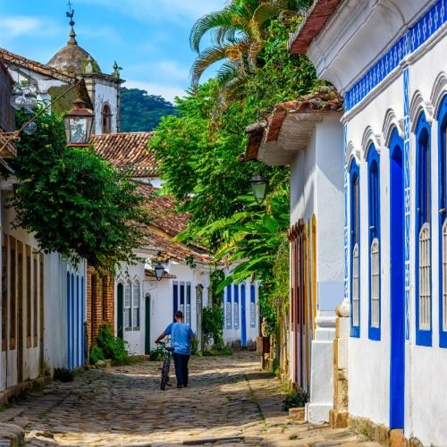 Het historische centrum van Paraty