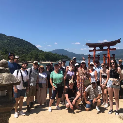 NRV reiziger Miyajima-eiland