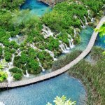Nationaal Park Plitvice, wandelpad