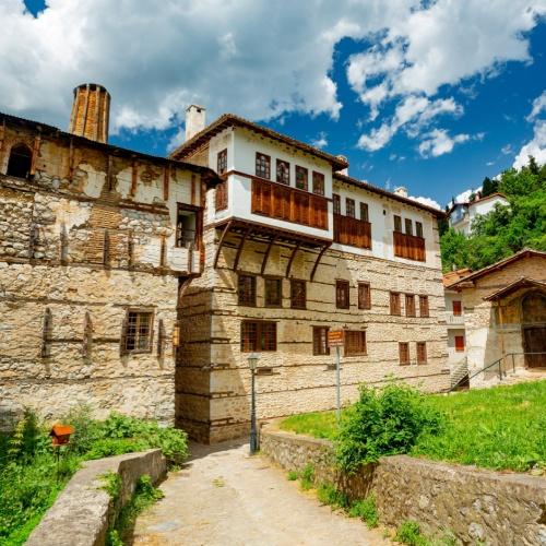 Kastoria, Byzantijnse huizen