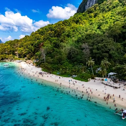 Seven Commandos Beach, Palawan