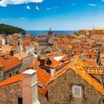 Dubrovnik, rode daken