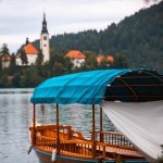 Bled, boot op Bled meer