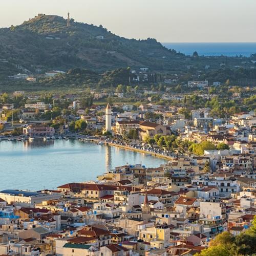 Zakynthos, uitzicht vanaf Bochali
