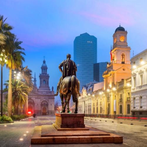 Santiago de Chili, Plaza de Armas