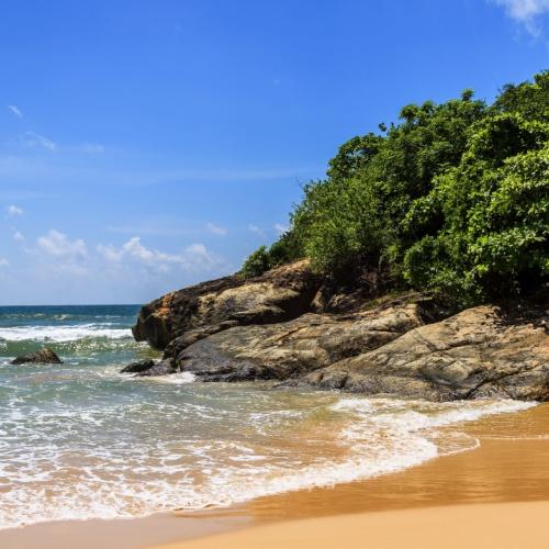 Moragalla beach in Beruwala