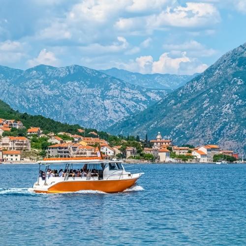 Baai van Kotor, Boottocht